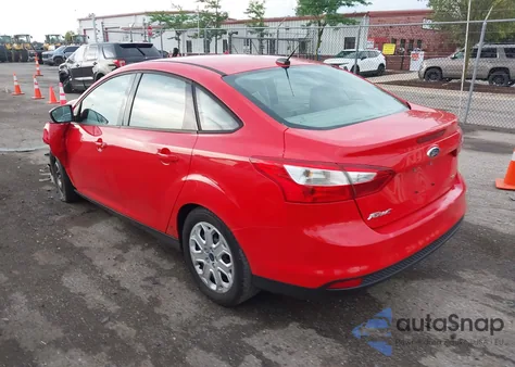 2012 Ford Focus Se from USA, damaged, VIN 1FAHP3F24CL256207